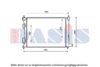 AKS DASIS 560070N Radiator, engine cooling